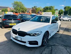 White Used 2017 BMW 520 M Sport Sedan | £16,500 (Fair price)