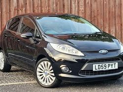 Black Used 2009 Ford Fiesta Titanium Hatchback | £3,750 (Fair price)