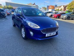 Deep impact blue Used 2018 Ford Fiesta Zetec Hatchback | £7,990 (Fair price)
