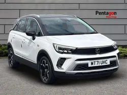 White Used 2021 Vauxhall Crossland Ultimate SUV | £12,950 (Fair price)