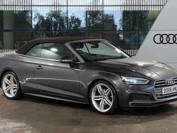 Grey Used 2019 Audi A5 Cabriolet S-Line Cabriolet | £20,329 (Fair price)