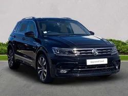 Black Used 2020 VW Tiguan R-line SUV | £21,489 (Fair price)