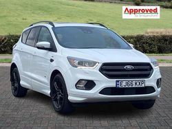 White Used 2016 Ford Kuga ST-Line SUV | £10,500 (A bit pricey)