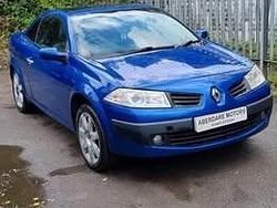 Blue Used 2009 Renault Mégane Cabriolet Dynamique Cabriolet | £1,795