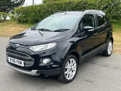 Black Used 2016 Ford Ecosport Titanium SUV | £6,995 (Fair price)