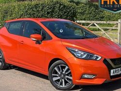Orange Used 2018 Nissan Micra Acenta Limited Edition Hatchback | £7,495 (Fair price)