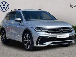 Silver Used 2021 VW Tiguan R-line SUV | £25,222 (Fair price)