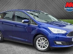 Blue Used 2017 Ford C-MAX Zetec MPV | £6,499 (Fair price)