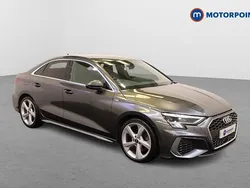 Grey Used 2020 Audi A3 S-Line Sedan | £19,349 (Fair price)