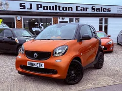 Orange Used 2015 Smart ForTwo Coupé Passion Coupe | £4,490 (A bit pricey)