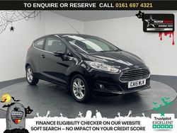 Black Used 2015 Ford Fiesta Zetec Hatchback | £5,470 (Fair price)