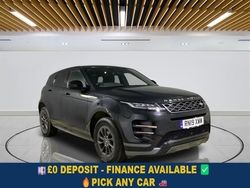 Black Used 2019 Land Rover Range Rover evoque R-Dynamic SUV | £16,799 (Good price)