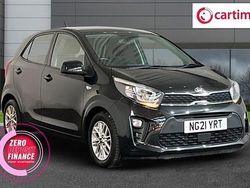 Black Used 2021 Kia Picanto 2 Hatchback | £13,079 (A bit pricey)