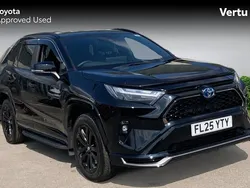 Black Used 2025 Toyota RAV4 Hybrid Design SUV | £42,691 (Expensive)