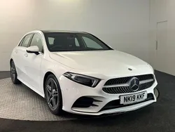White Used 2019 Mercedes A180 AMG Line Premium Plus Hatchback | £18,250 (A bit pricey)