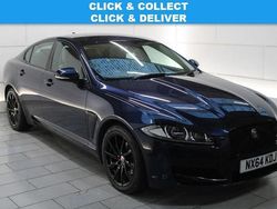 Blue Used 2014 Jaguar XF Premium Luxury Sedan | £7,750 (Fair price)