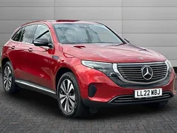 Red Used 2022 Mercedes EQC400 SUV | £22,750 (Super price)