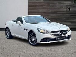 White Used 2016 Mercedes SLC200 AMG line Cabriolet | £17,290 (Fair price)