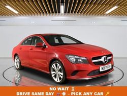 Red Used 2017 Mercedes CLA180 Sedan | £11,949 (Good price)