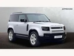 Hakuba silver Used 2024 Land Rover Defender HSE Dynamic SUV | £59,395