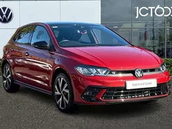 Red Used 2023 VW Polo R-line Hatchback | £20,807 (Fair price)