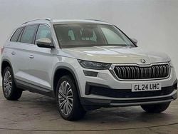 Brilliant silver metallic Used 2024 Skoda Kodiaq SE L Executive SUV | £28,895 (Fair price)