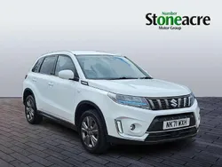 White Used 2021 Suzuki Vitara SZ-T SUV | £12,750 (Fair price)