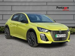 Yellow Used 2024 Peugeot e-208 GTi Hatchback | £23,250