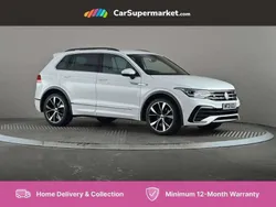 White Used 2021 VW Tiguan R-line SUV | £26,397 (Fair price)