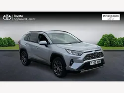 Silver Used 2022 Toyota RAV4 Hybrid Design SUV | £30,419 (Fair price)