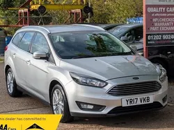 Silver Used 2017 Ford Focus Zetec Estate | £5,795 (Fair price)