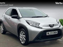 Silver Used 2023 Toyota Aygo PURE Hatchback | £12,059 (Fair price)