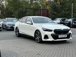 White Used 2025 BMW 520 M Sport | £44,579 (Fair price)