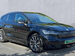 Black magic Used 2021 Skoda Enyaq iV SportLine SUV | £20,190 (Good price)