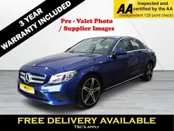 Blue Used 2019 Mercedes C200 Sedan | £16,695 (Good price)