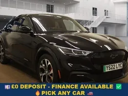 Black Used 2022 Ford Mustang Mach-E Extended Range SUV | £22,749 (Good price)