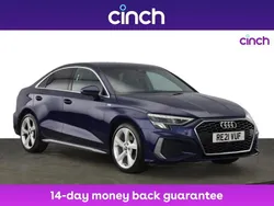 Blue Used 2021 Audi A3 Comfort Sedan | £19,899 (Fair price)