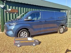 Blue New 2024 Ford Transit Custom Limited Van | £31,194 (Expensive)