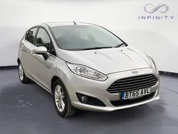 Silver Used 2015 Ford Fiesta Zetec Hatchback | £5,449 (Fair price)