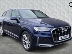 Blue Used 2023 Audi Q7 Black Edition SUV | £46,850 (Fair price)