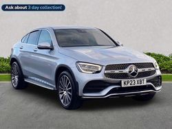 Silver Used 2023 Mercedes GLC300 AMG Line Premium Coupe | £39,449 (Super price)