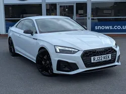 White Used 2022 Audi A5 Black Edition Coupe | £24,665 (Fair price)