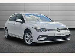 White Used 2022 VW Golf VIII Life Hatchback | £18,750 (Good price)