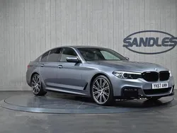 Blue Used 2018 BMW 540 M Sport Sedan | £21,499 (Fair price)