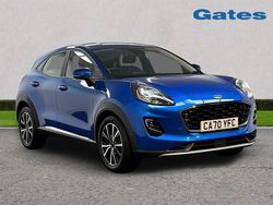Blue Used 2020 Ford Puma Titanium Hatchback | £12,299 (A bit pricey)