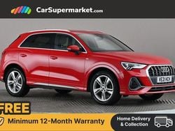 Red Used 2021 Audi Q3 S-Line SUV | £21,897 (Good price)
