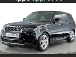 Black Used 2021 Land Rover Range Rover Sport HSE SUV | £31,520