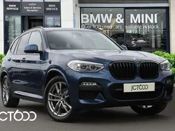 Blue Used 2019 BMW X3 M Sport SUV | £23,172 (Fair price)