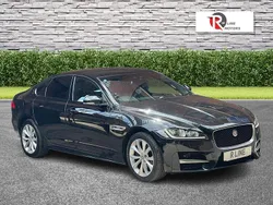 Black Used 2017 Jaguar XF R-Sport Sedan | £8,895 (Fair price)