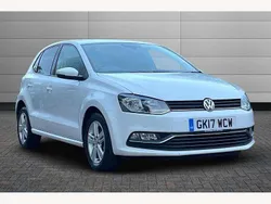 Pure white gloss Used 2017 VW Polo Edition Hatchback | £11,390 (Fair price)